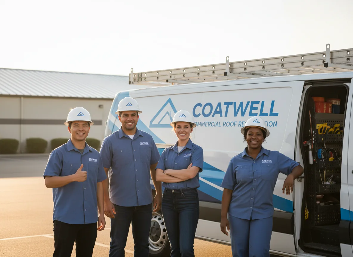 Commercial roof coating company in Independence, WI